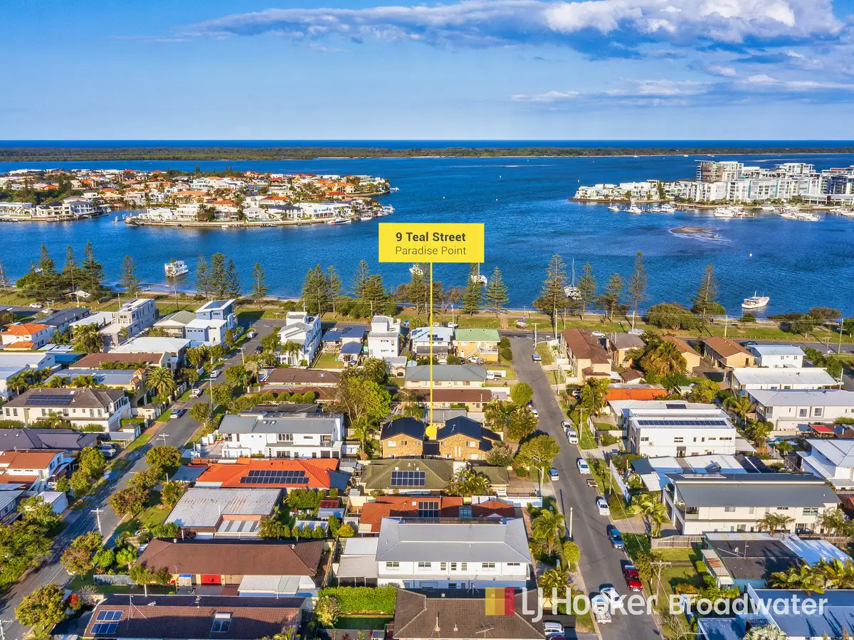 Main view of Homely house listing, 1 & 2/9 Teal Avenue, Paradise Point QLD 4216