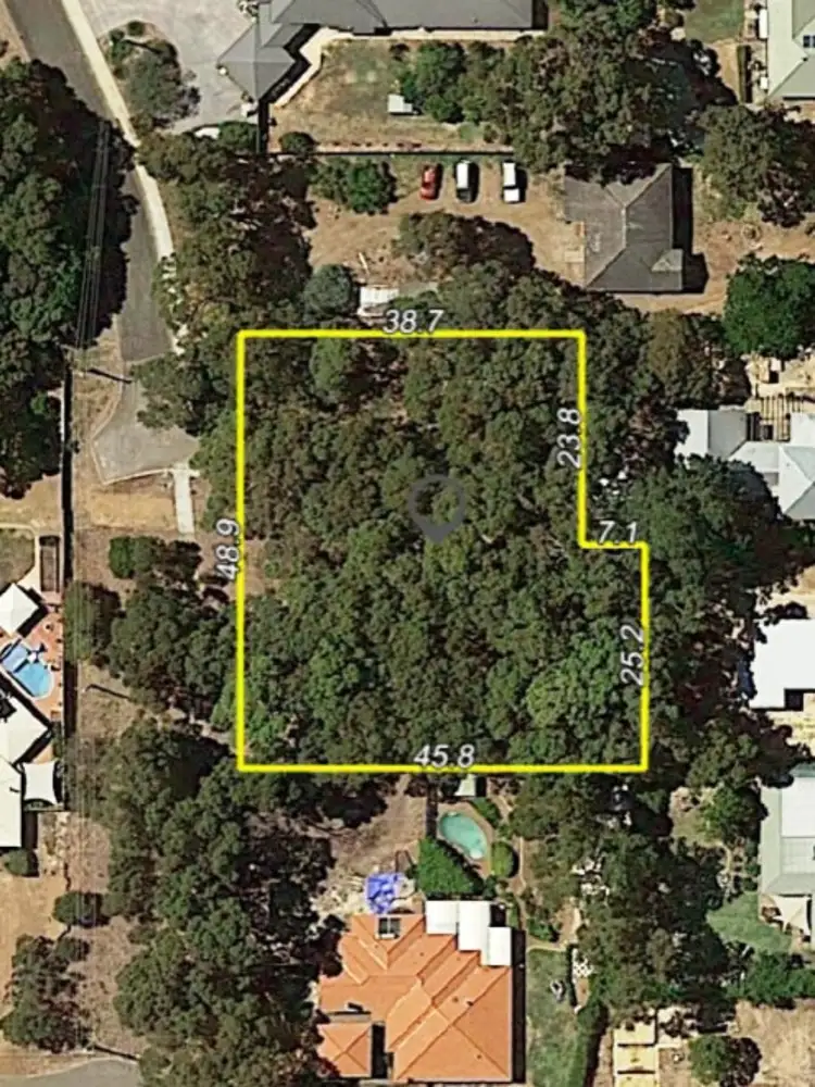 Main view of Homely land listing, 33 Goodall Street, Lesmurdie WA 6076