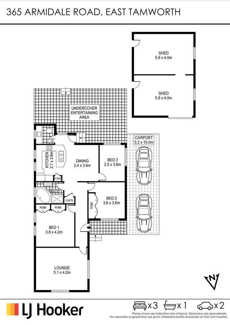 Second view of Homely house listing, 365 Armidale Road, East Tamworth NSW 2340