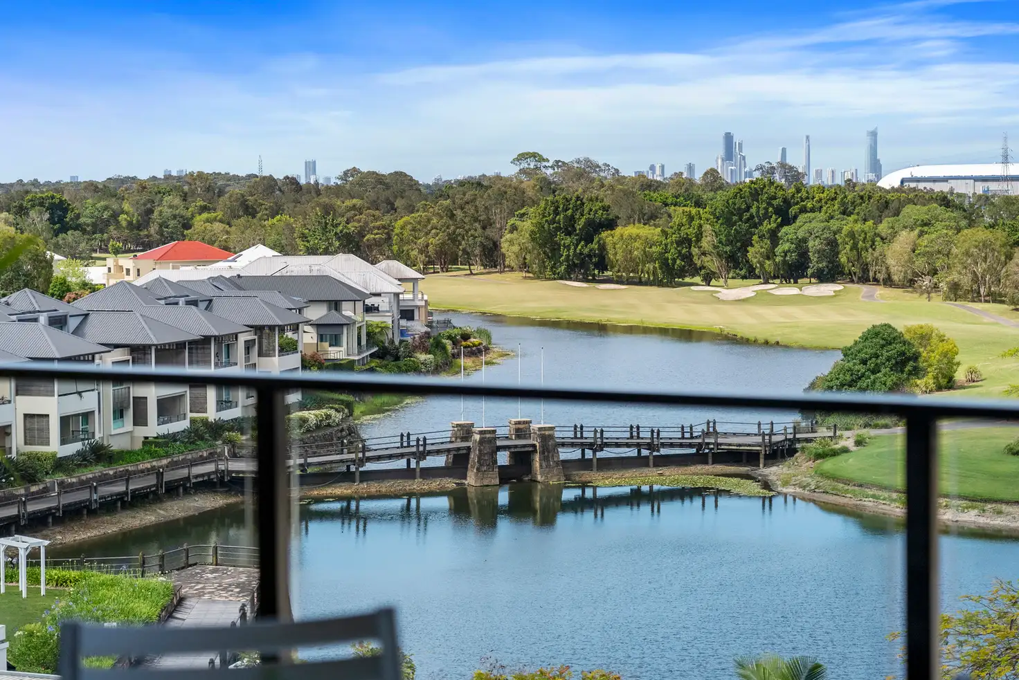 Main view of Homely apartment listing, 407/601 Glades Drive, Robina QLD 4226