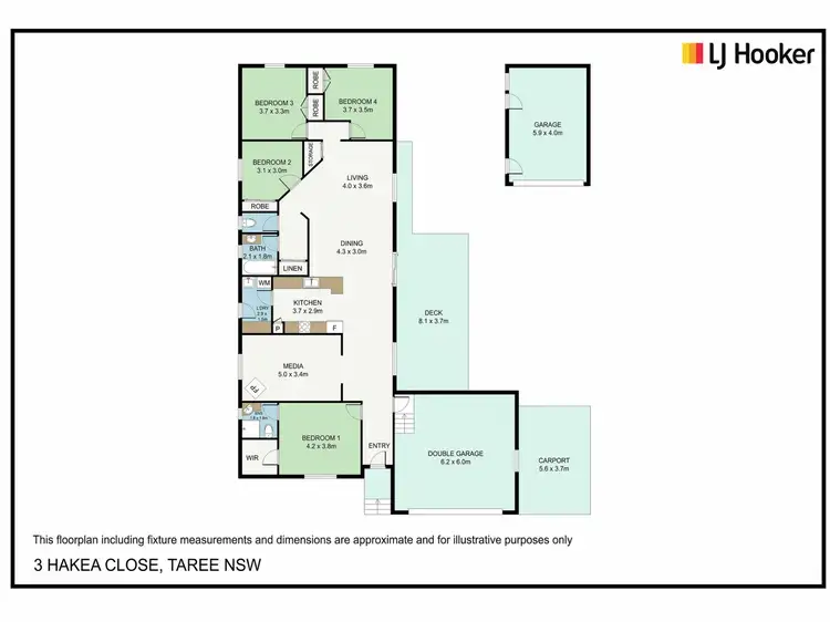 Sixth view of Homely house listing, 3 Hakea Close, Taree NSW 2430