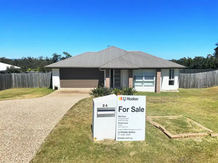 Main view of Homely house listing, 34 Allan Cunningham Drive, Gatton QLD 4343
