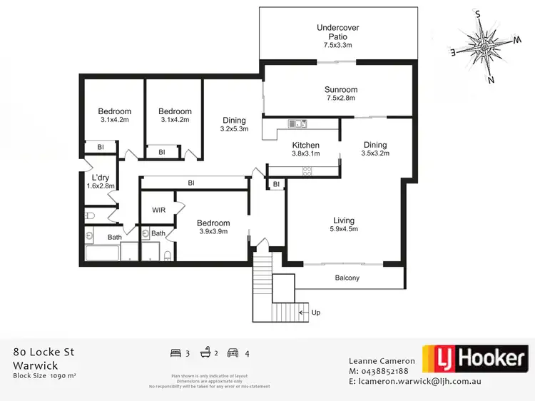 Seventh view of Homely house listing, 80 Locke Street, Warwick QLD 4370
