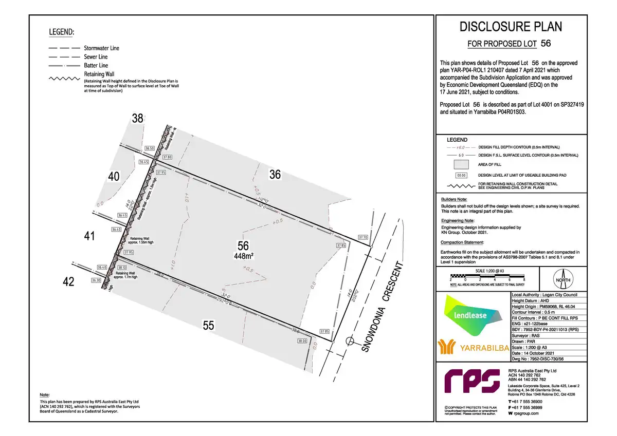 Main view of Homely land listing, Lot 56/ Snowdonia Crescent, Yarrabilba QLD 4207