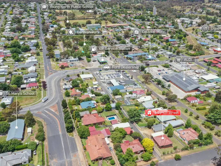 Second view of Homely house listing, 6 Lynch Street, Young NSW 2594