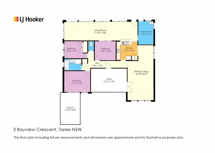 Fourth view of Homely house listing, 3 Bayview Crescent, Taree NSW 2430