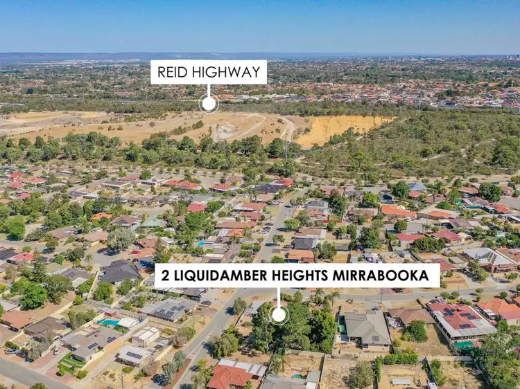 Main view of Homely house listing, 2 Liquidambar Heights, Mirrabooka WA 6061