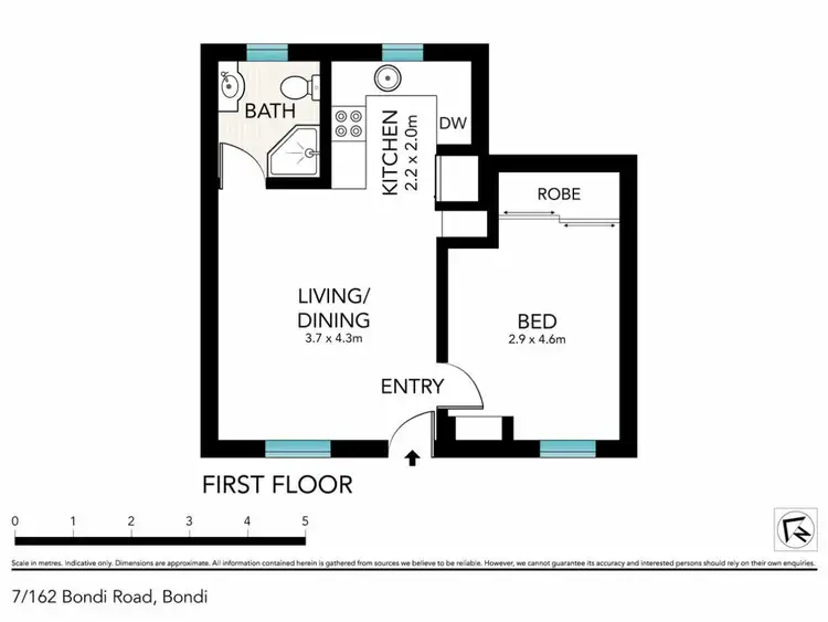 Seventh view of Homely apartment listing, 7/162 Bondi Road, Bondi NSW 2026
