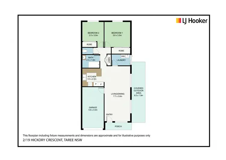 Fifth view of Homely semi-detached listing, 2/19 Hickory Crescent, Taree NSW 2430