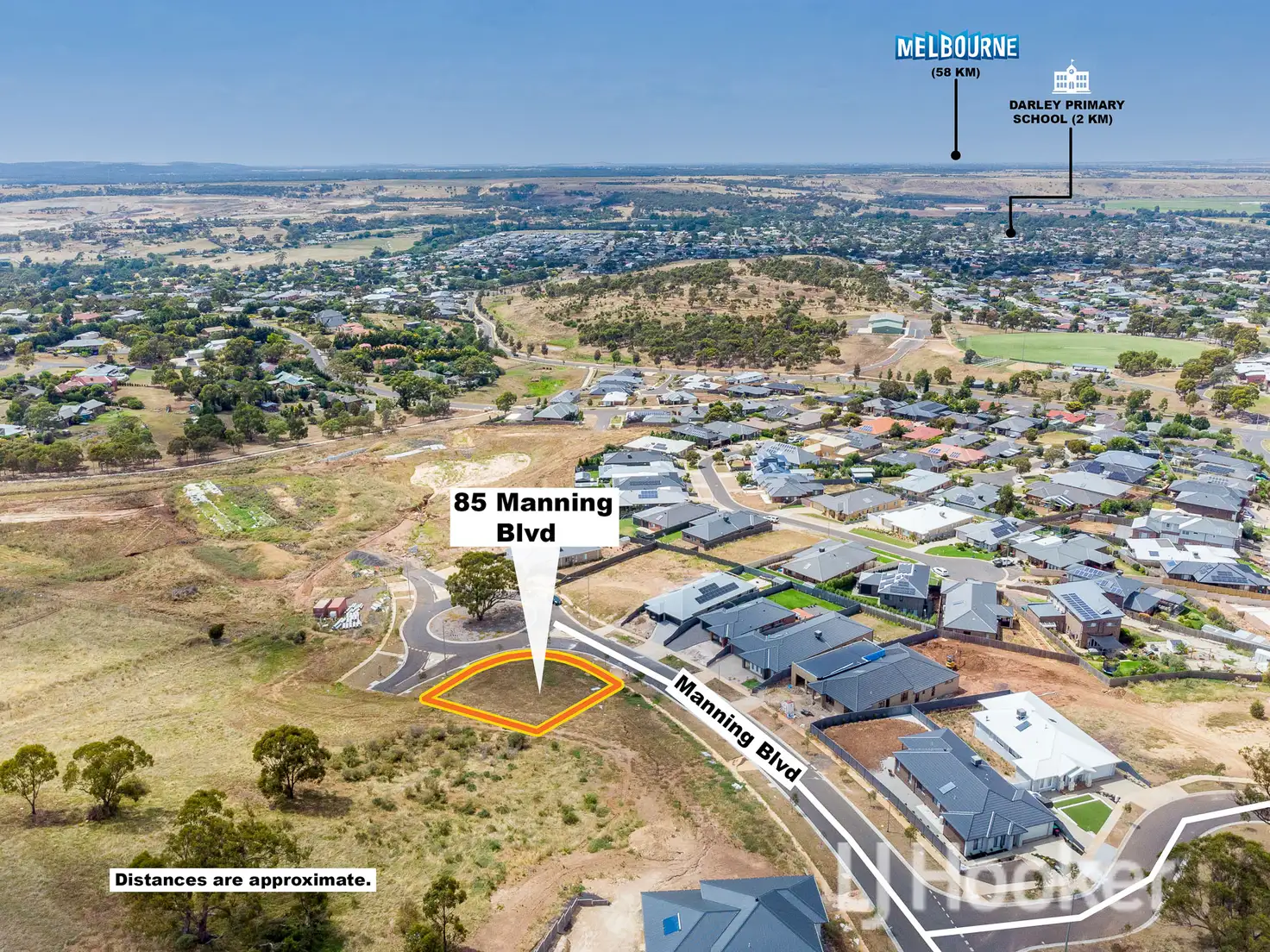 Main view of Homely land listing, 85 Manning Boulevard, Darley VIC 3340
