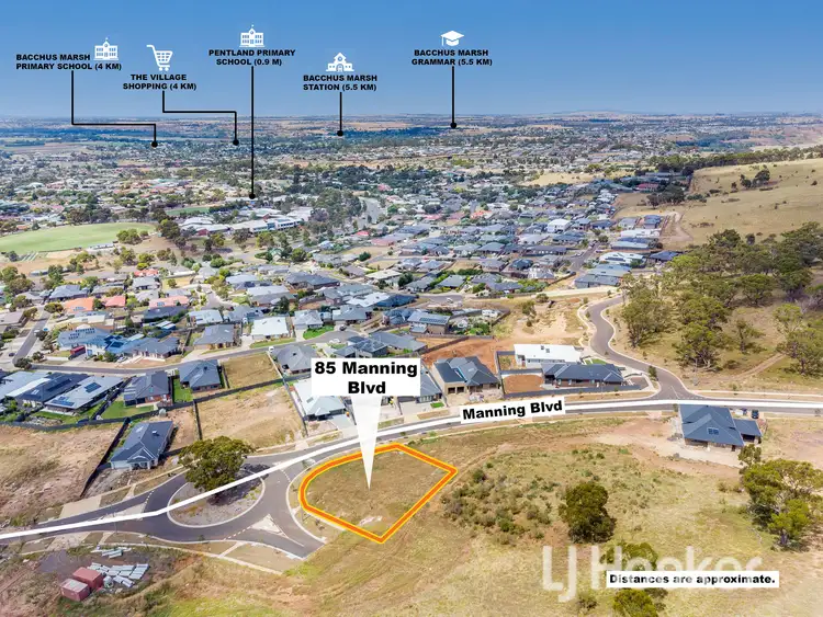 Third view of Homely land listing, 85 Manning Boulevard, Darley VIC 3340