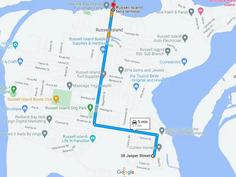 Third view of Homely land listing, 38 JASPER STREET, Russell Island QLD 4184