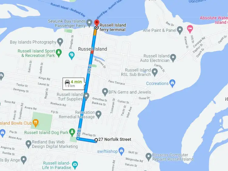 Fifth view of Homely land listing, 27 NORFOLK STREET, Russell Island QLD 4184