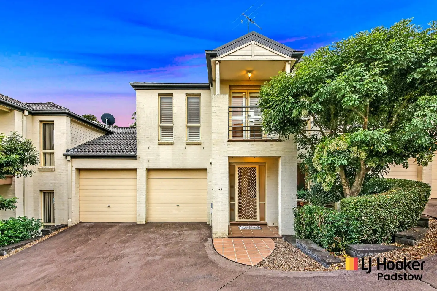 Main view of Homely townhouse listing, 34 Eucalyptus Court, Picnic Point NSW 2213