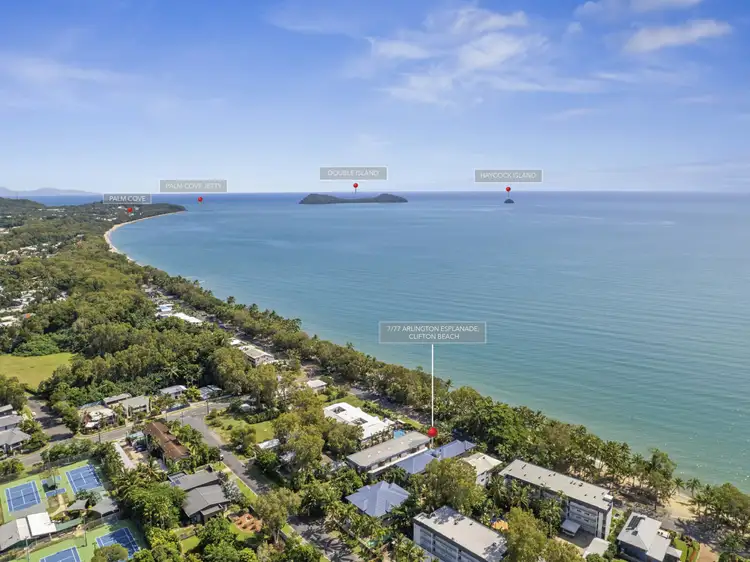 Main view of Homely apartment listing, 7/77 Arlington Esplanade, Clifton Beach QLD 4879