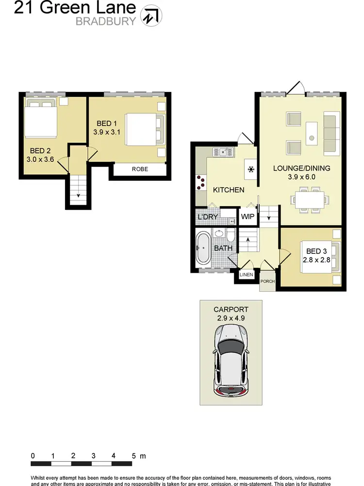 Seventh view of Homely townhouse listing, 21 Green Lane, Bradbury NSW 2560