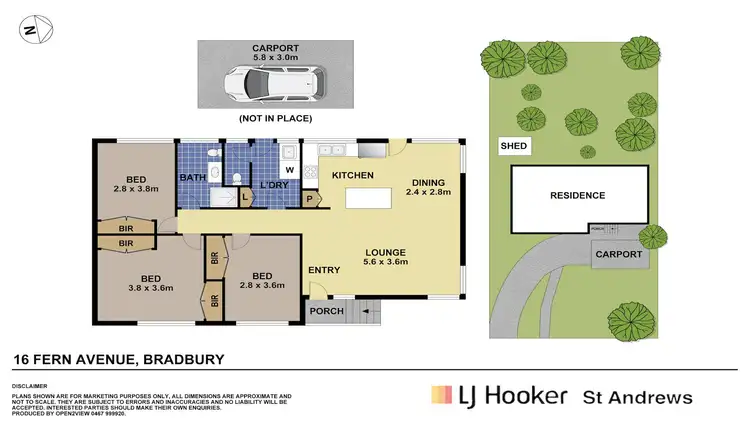 Seventh view of Homely house listing, 16 Fern Avenue, Bradbury NSW 2560