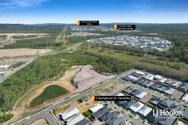 Main view of Homely land listing, 3 Springbrook Street, Yarrabilba QLD 4207