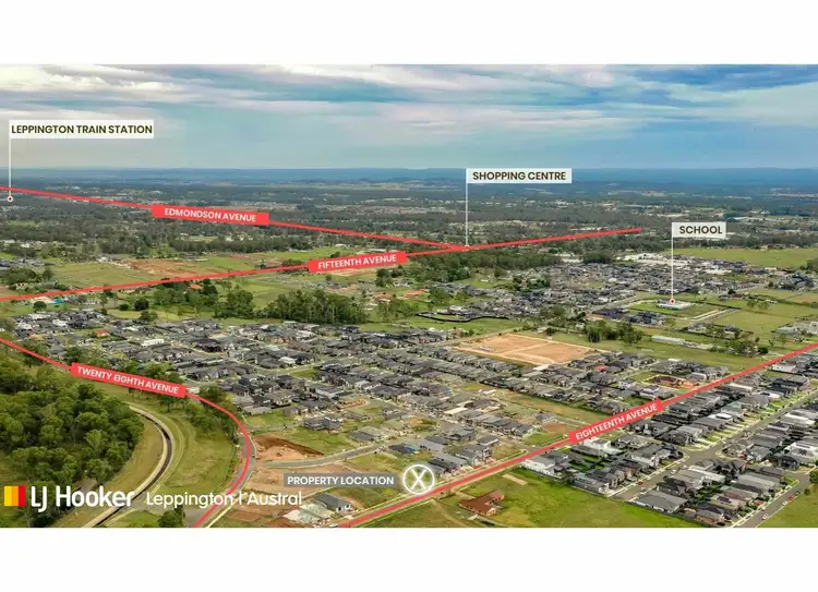 Main view of Homely land listing, 24 (Lot 3) Eighteenth Avenue, Austral NSW 2179