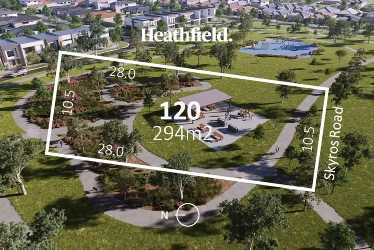 Main view of Homely land listing, 19 Skyros Road, Fraser Rise VIC 3336