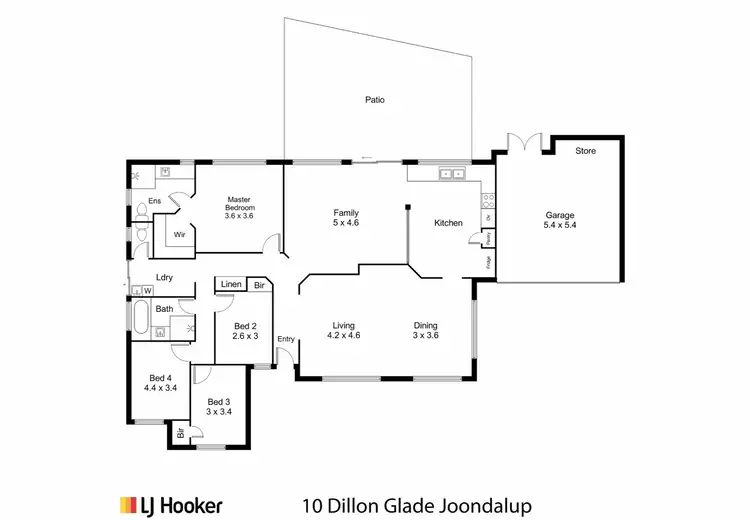 Second view of Homely house listing, 10 Dillon Glade, Joondalup WA 6027
