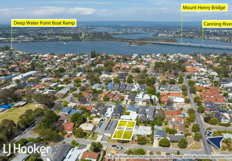 Third view of Homely land listing, 7A Lisa Place, Mount Pleasant WA 6153