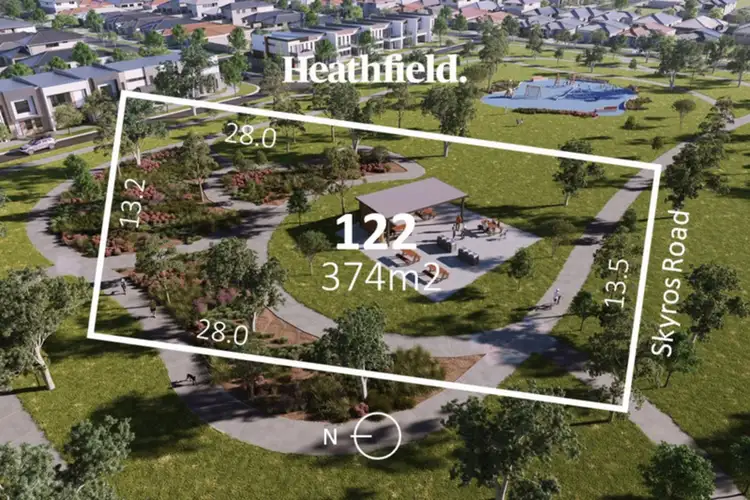 Main view of Homely land listing, 23 Skyros Road, Fraser Rise VIC 3336