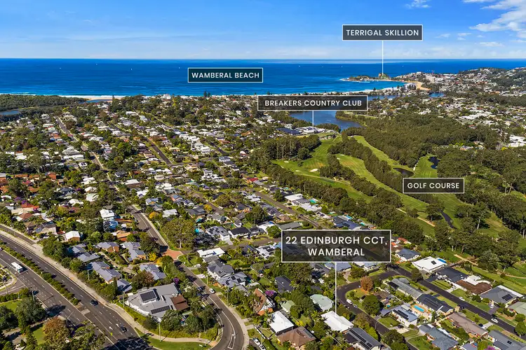 Main view of Homely house listing, 22 Edinburgh Circuit, Wamberal NSW 2260