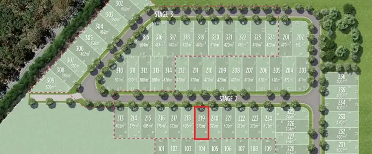 Third view of Homely land listing, Lot 219/85 Aspen Circuit, Logan Reserve QLD 4133
