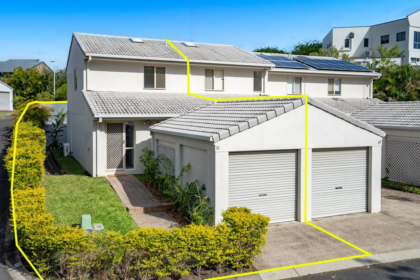 Main view of Homely townhouse listing, 18/15 Bridgman Drive, Reedy Creek QLD 4227