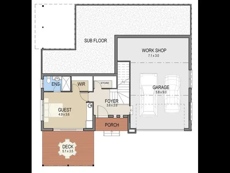 Sixth view of Homely house listing, Lot 36 (46 Mimiwali Drive, Bonville NSW 2450