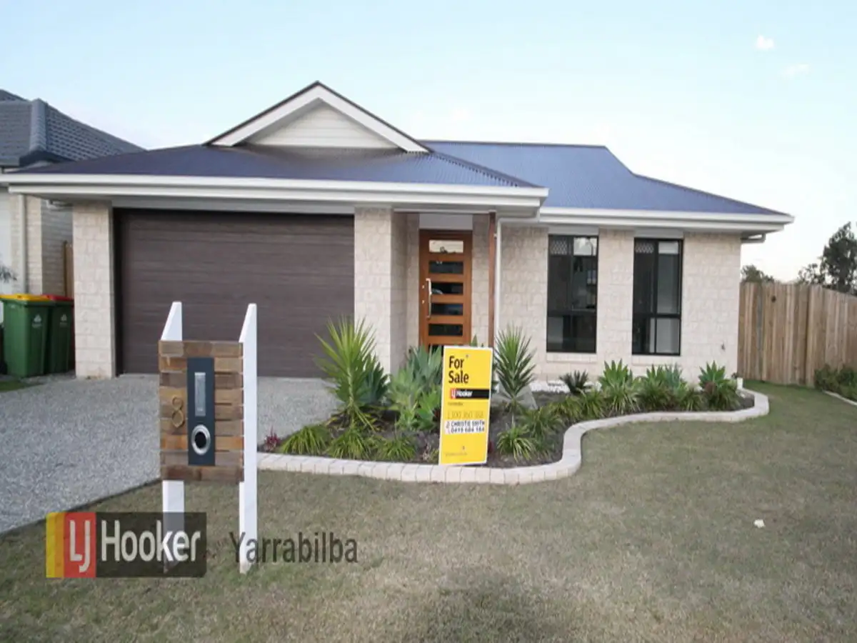 Main view of Homely house listing, 8 Ridgeview Lane, Yarrabilba QLD 4207