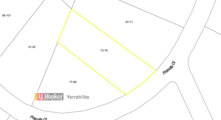 Third view of Homely land listing, 73 - 75 Francis Close, Kooralbyn QLD 4285