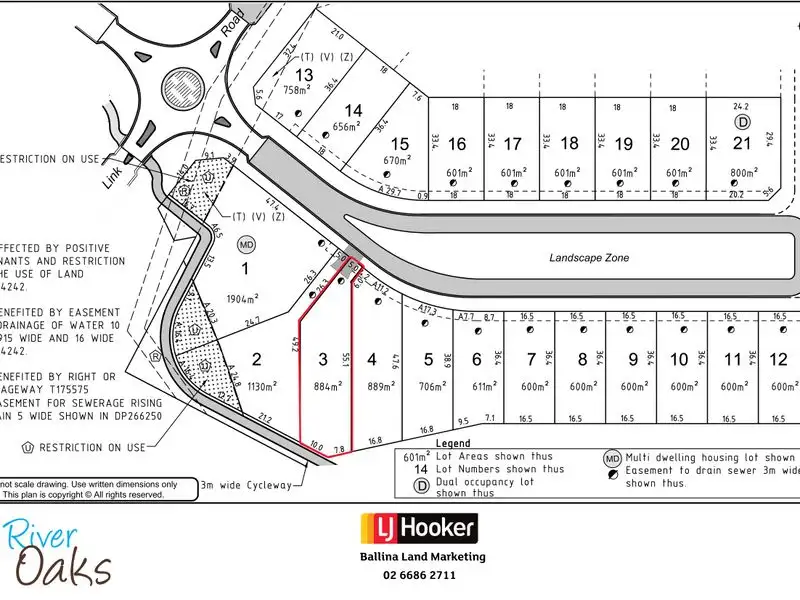 Main view of Homely land listing, 3/ River Oaks (Stage 1), Ballina NSW 2478