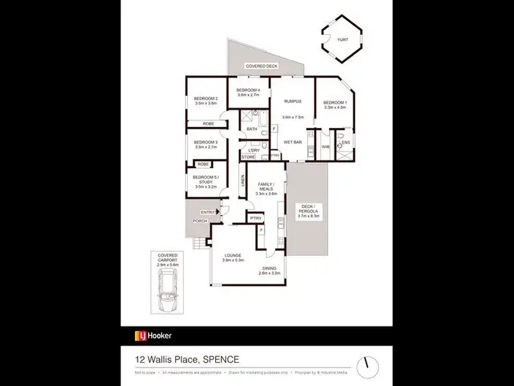 Fifth view of Homely house listing, 12 Wallis Place, Spence ACT 2615