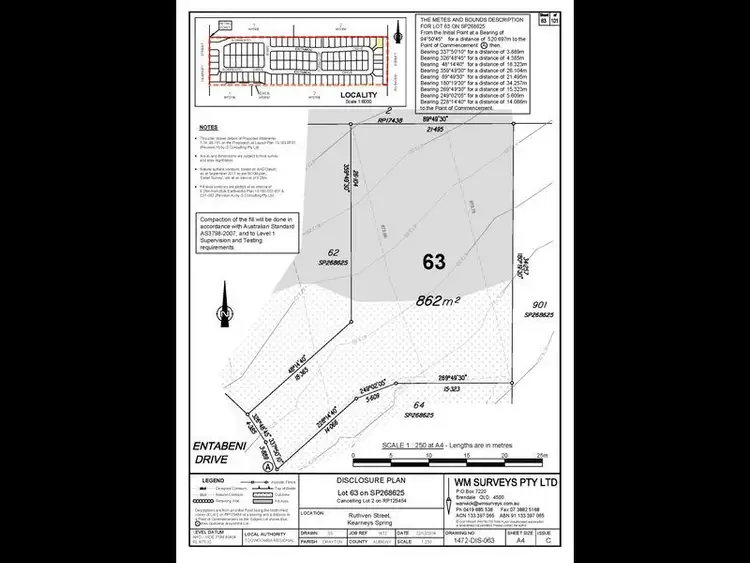 Second view of Homely land listing, 37 Entabeni Drive, Kearneys Spring QLD 4350