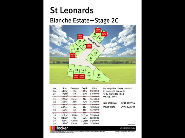 Third view of Homely land listing, 32/ Stage 2C Blanche Street, St Leonards VIC 3223