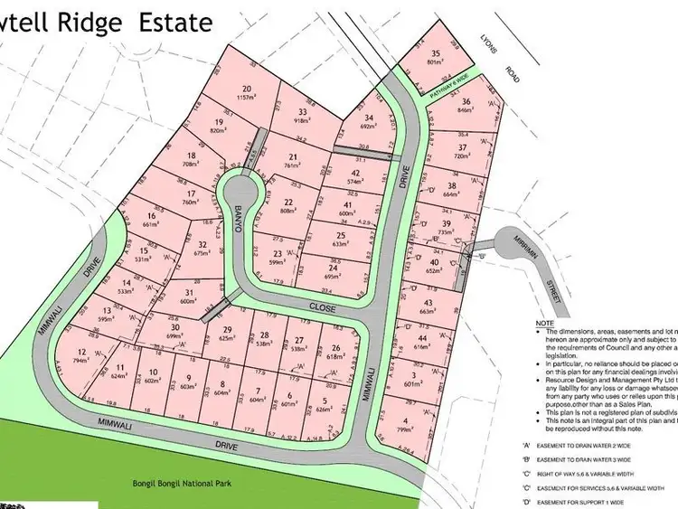 Fifth view of Homely land listing, Lot 33 Mimiwali Drive, Bonville NSW 2450