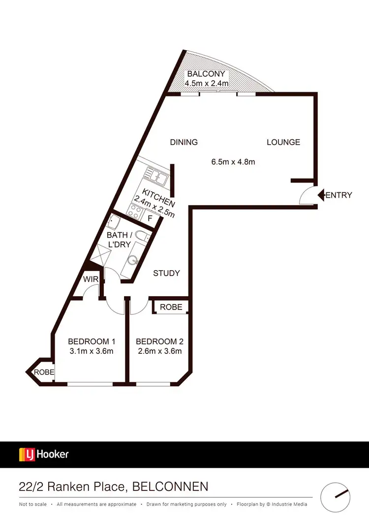 Fourth view of Homely house listing, 22/2 Ranken Place, Belconnen ACT 2617