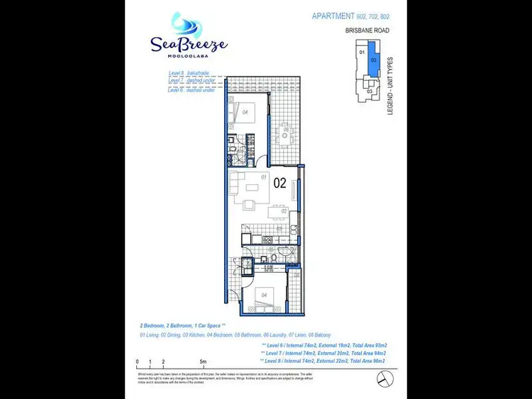 Sixth view of Homely unit listing, Unit 502/24 Brisbane Road, Mooloolaba QLD 4557