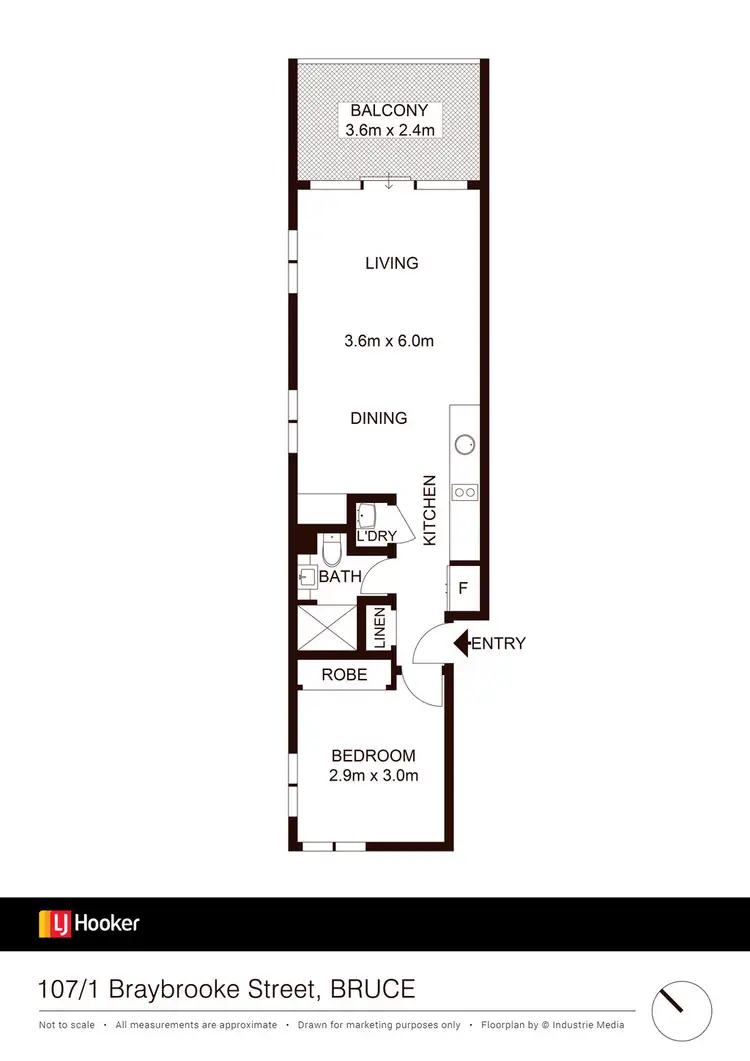 Fourth view of Homely apartment listing, 107/1 'Proximity' Braybrooke Street, Bruce ACT 2617