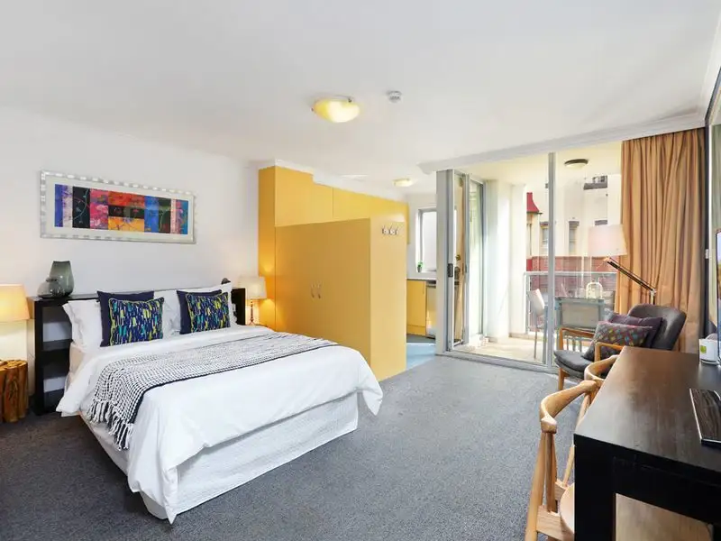 Main view of Homely studio listing, 213/47-49 Chippen Street, Chippendale NSW 2008