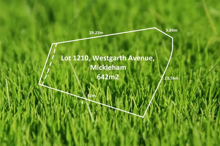 Main view of Homely land listing, LOT 1210 Westgarth Avenue, Mickleham VIC 3064