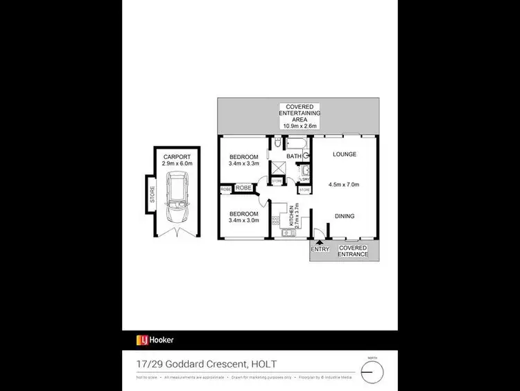 Fourth view of Homely townhouse listing, 17/29 Goddard Crescent, Holt ACT 2615