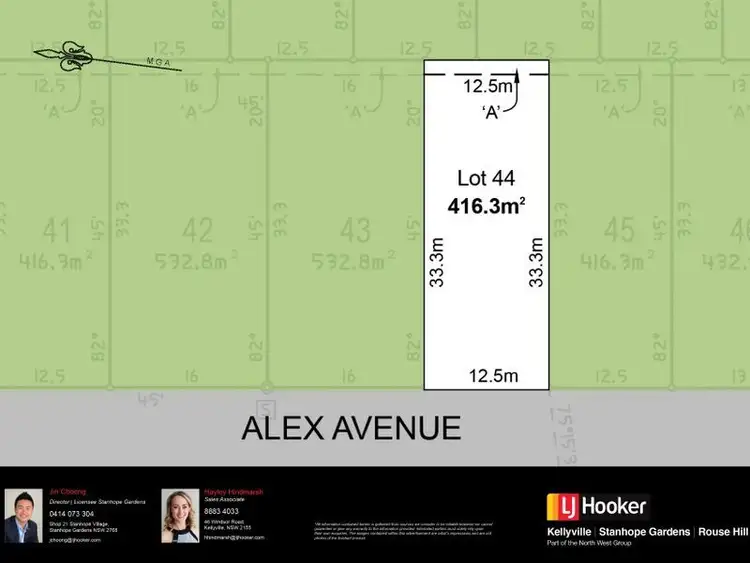 Main view of Homely land listing, 154 Alex Avenue, Schofields NSW 2762