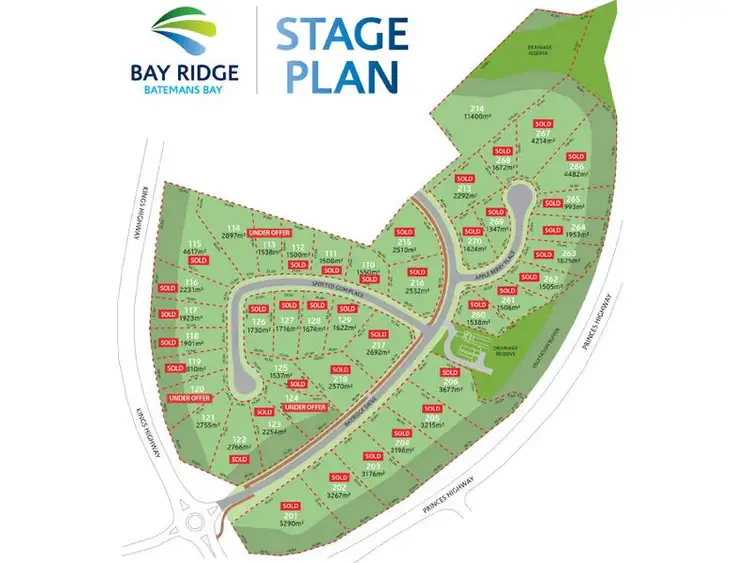 Third view of Homely land listing, Lot 214 Bay Ridge Drive - Bay Ridge Estate, Batemans Bay NSW 2536