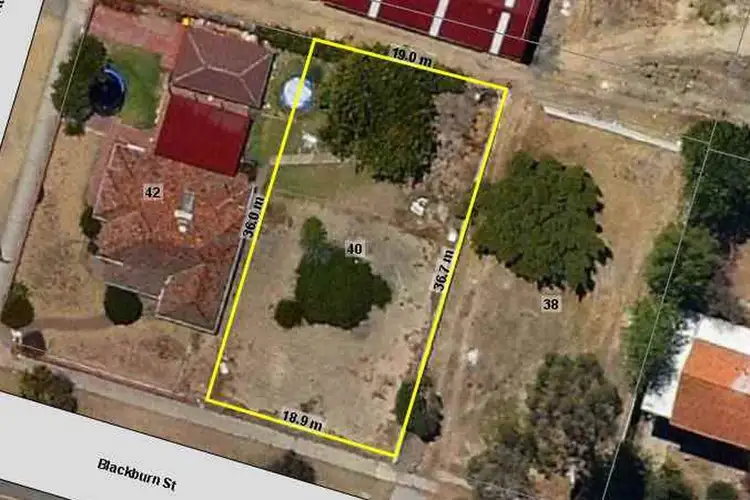 Second view of Homely land listing, 40 Blackburn Street, Bellevue WA 6056