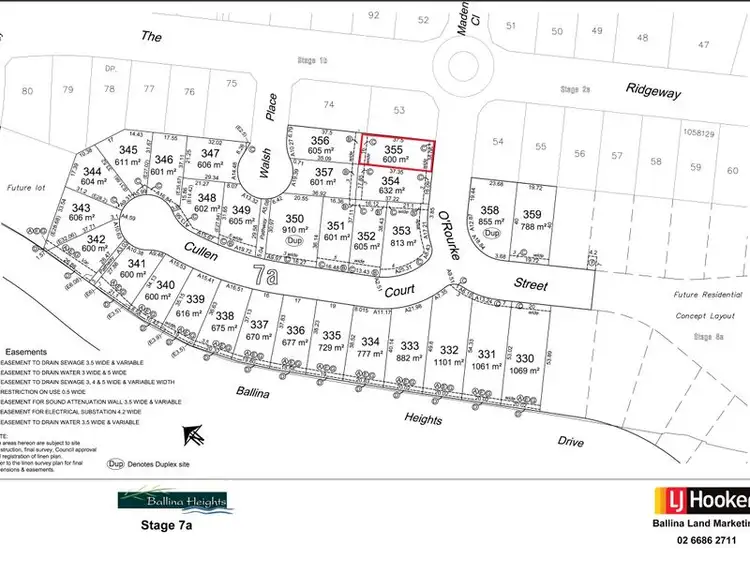 Third view of Homely land listing, 355/ O'Rourke (Street Stage 7a), Ballina NSW 2478