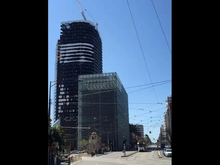 Second view of Homely apartment listing, 3017/551 Swanston Street, Carlton VIC 3053