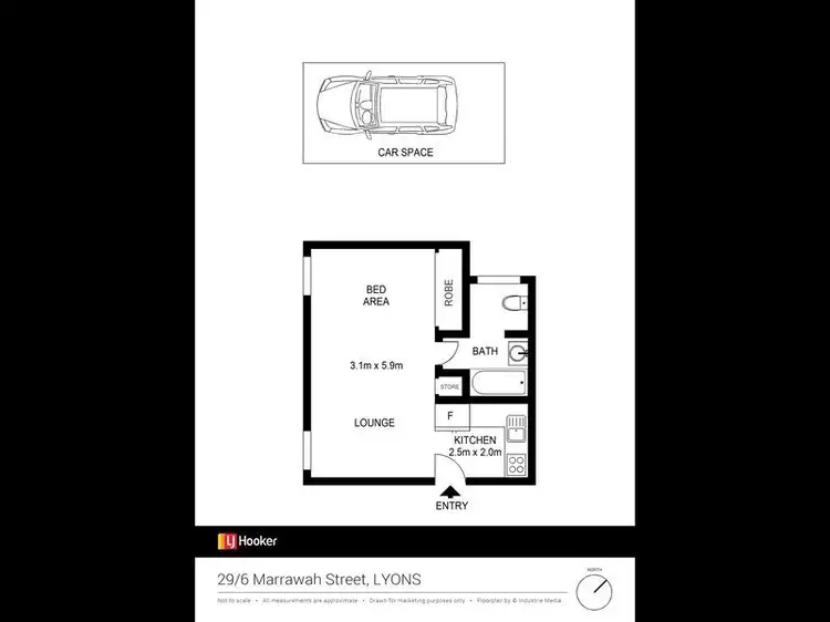 Third view of Homely studio listing, 29/6 Marrawah Street, Lyons ACT 2606